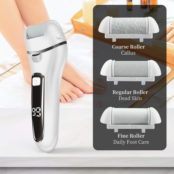 Electric Foot Callus Remover — Salon-Smooth Heels at Home