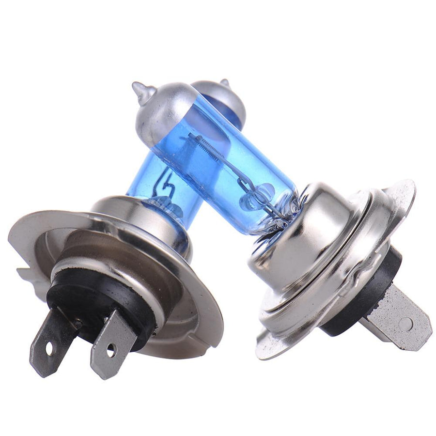 H7 Halogen Bulbs — Bright 5000K White Headlight Upgrade (2