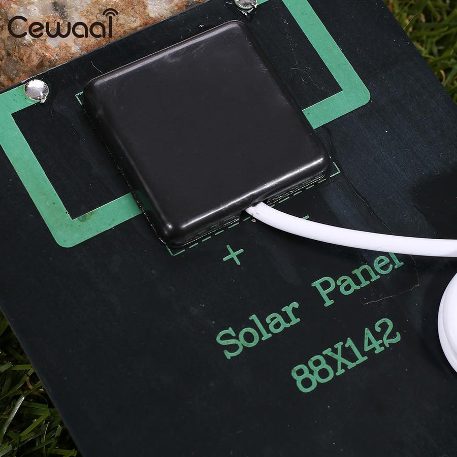 USB Solar Panel Charger 5W — Power Anywhere Sunlight Reaches