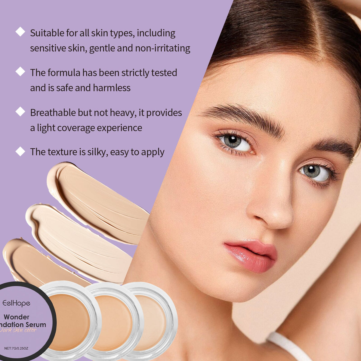 Moisturizing Concealer for Lightweight Natural Coverage