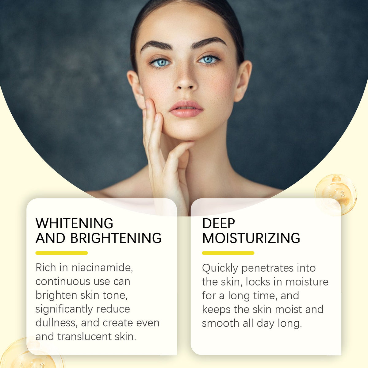 Niacinamide Serum for Dull Skin Brightening & Hydration