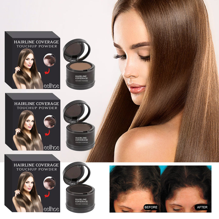 Hairline Concealer Powder for Fuller-Looking Hair