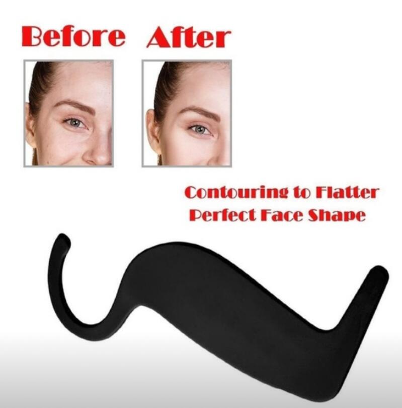 Makeup Contour Guide Tool for Even Face Definition