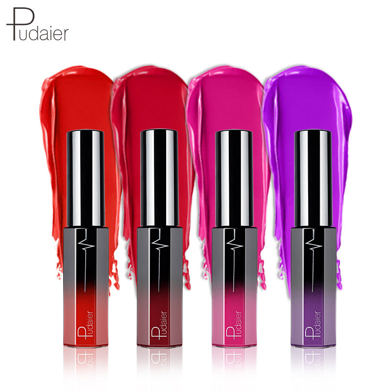 36-Color Matte Lip Gloss Set With Matching Lip Liner