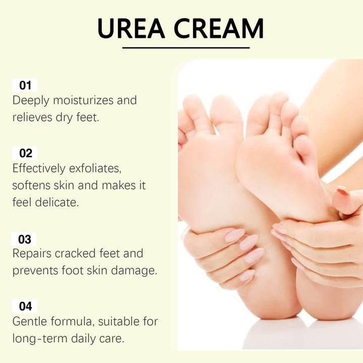 Foot Care Cream for Dry, Cracked Heels & Rough Skin