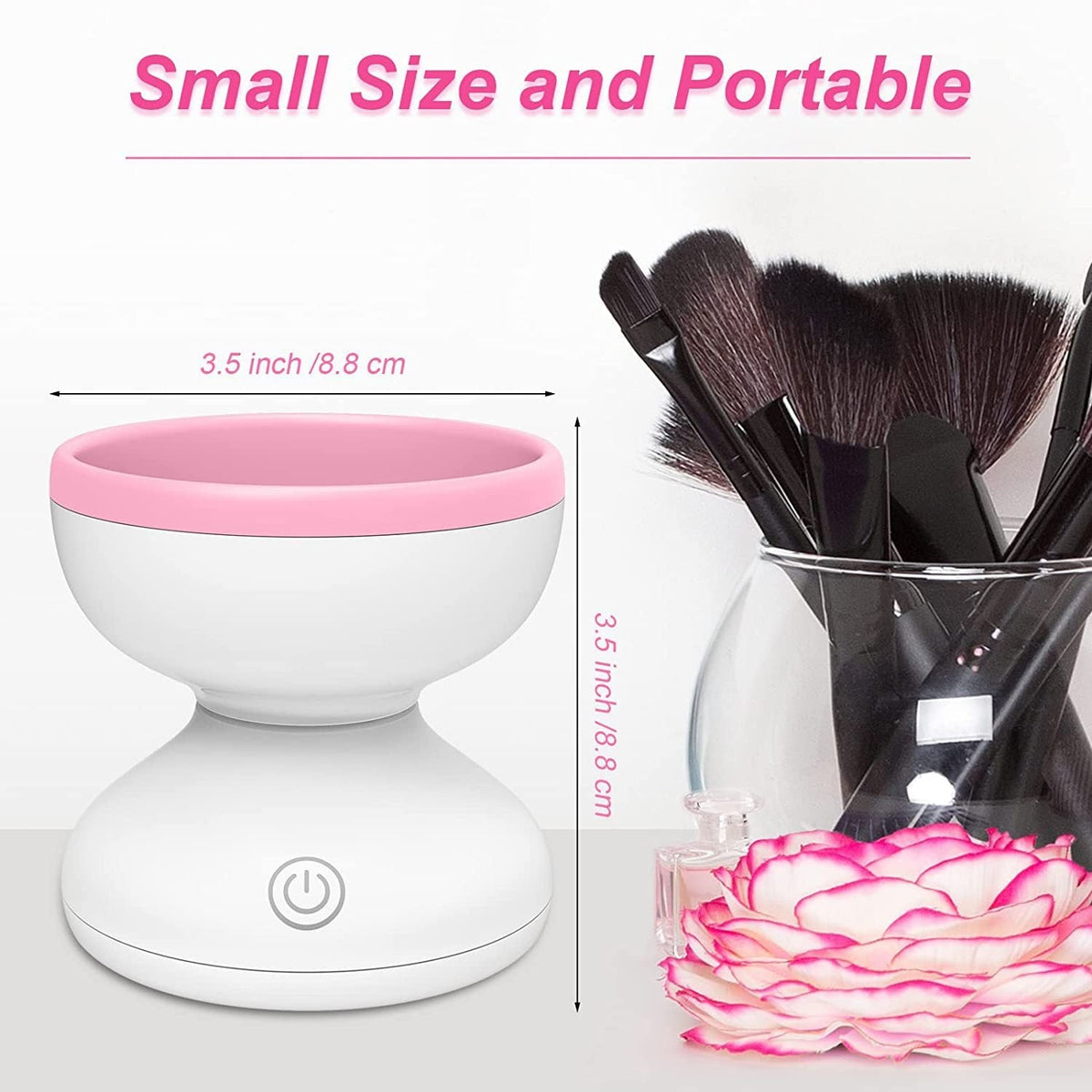 Rechargeable Makeup Brush Cleaner — Deep-Cleans Brushes