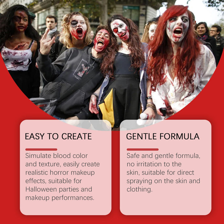 Fake Blood Spray — Realistic Dripping Blood for Halloween