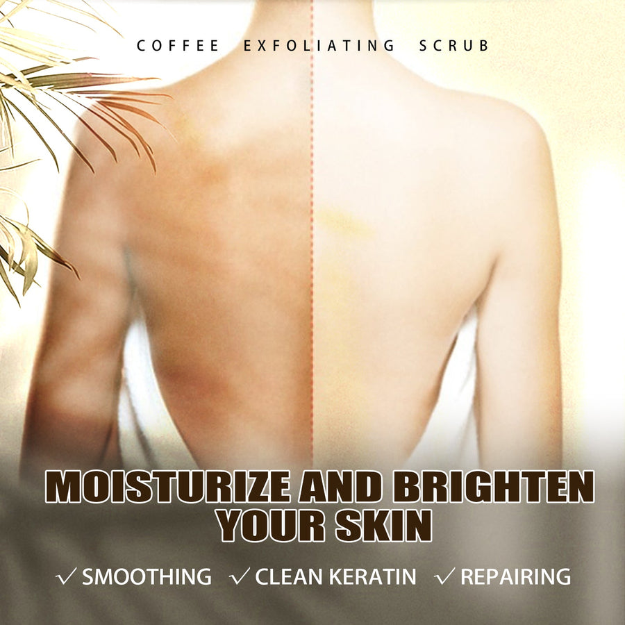 Coffee Body Scrub for Smoother, Softer-Looking Skin