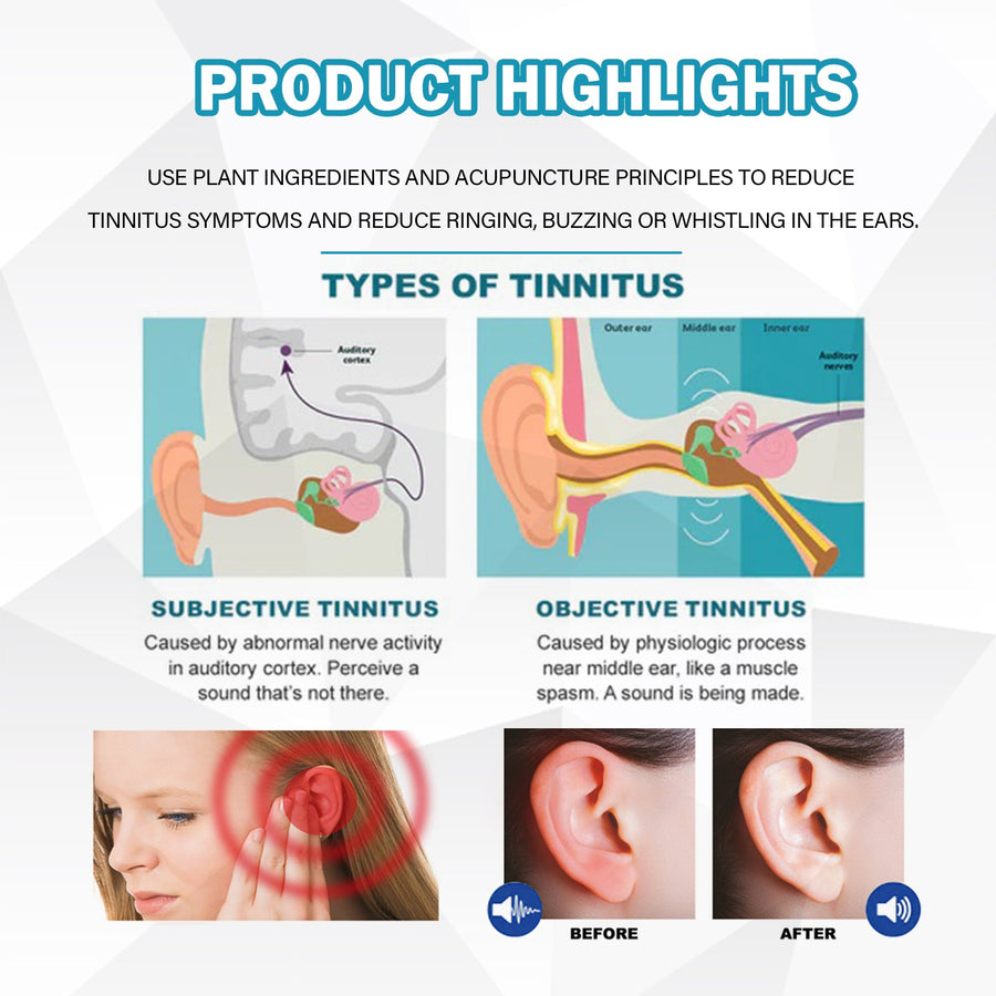 Tinnitus Relief Spray - Natural Ear Ringing Support