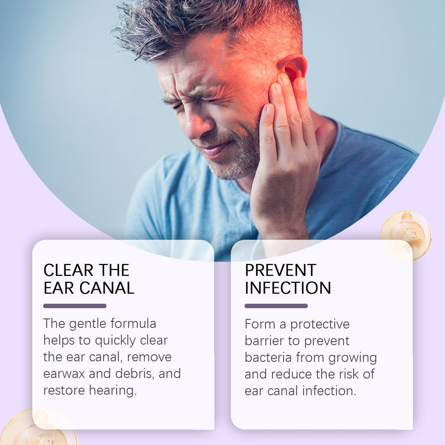 Herbal Ear Drops for Gentle Daily Earwax Cleansing