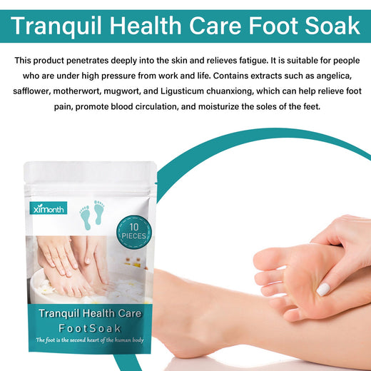 Wormwood Herbal Foot Soak Sachets for Tired Feet