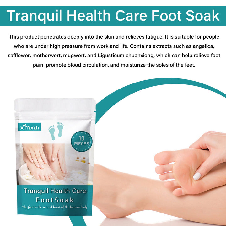Wormwood Herbal Foot Soak Sachets for Tired Feet
