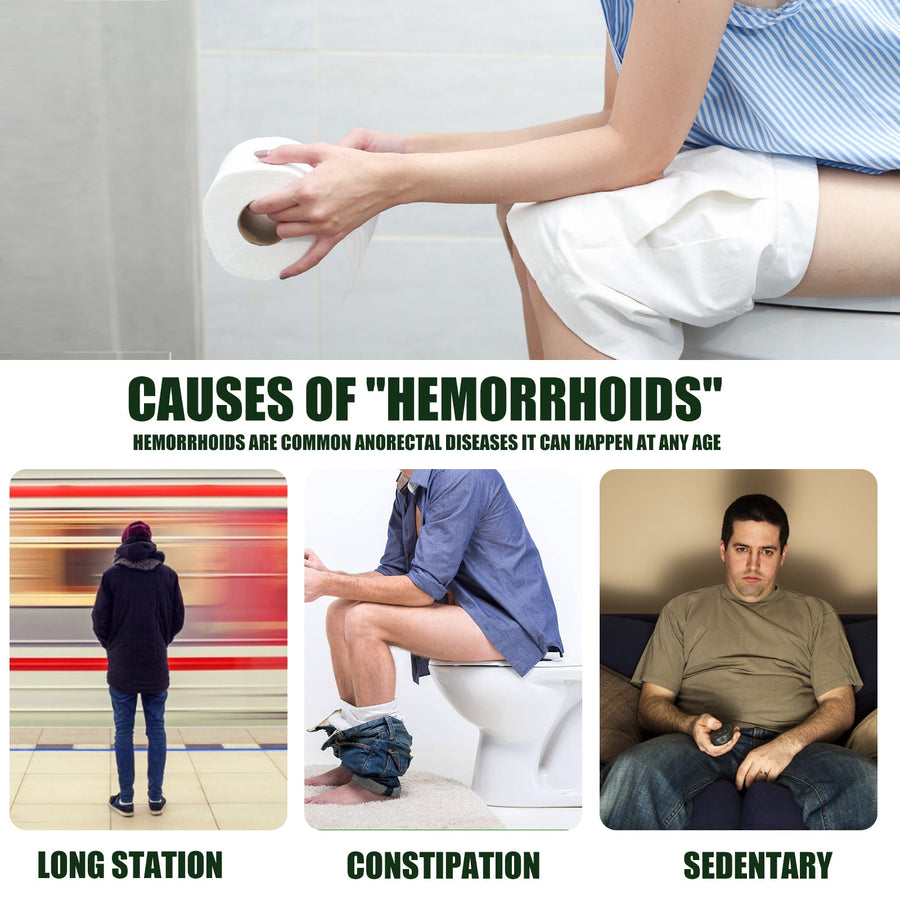 Herbal Hemorrhoids Spray — Rapid Soothing Relief, 30ml