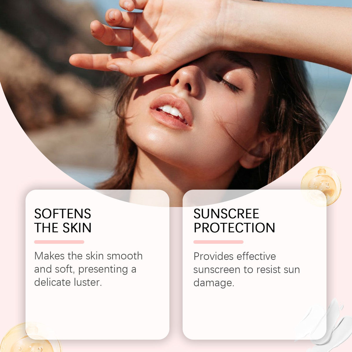 Shimmering Body Oil SPF 45 – Radiant Glow & Sun Protection