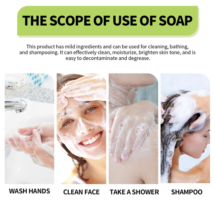 Lemongrass Body Soap - Brighten Skin & Fade Acne Marks