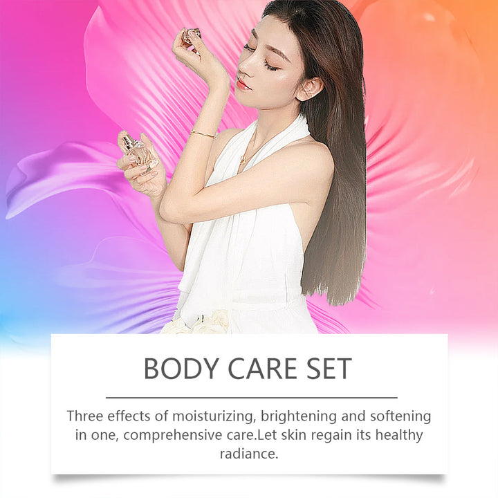 Christmas Body Care Gift Set for Soft, Scented Skin