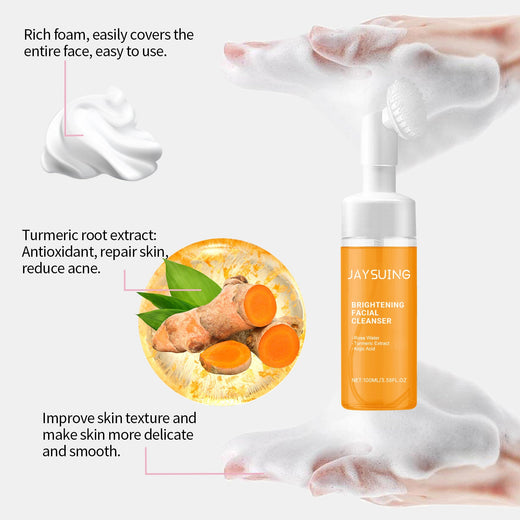 Turmeric Facial Cleanser for Gentle Brightening Skin