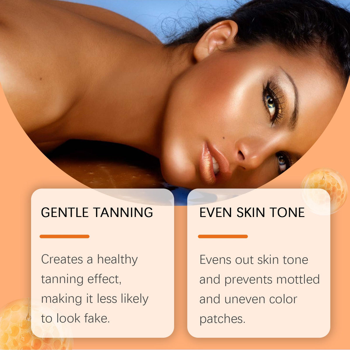 Self-Tanning Essence Drops for Streak-Free Natural Glow