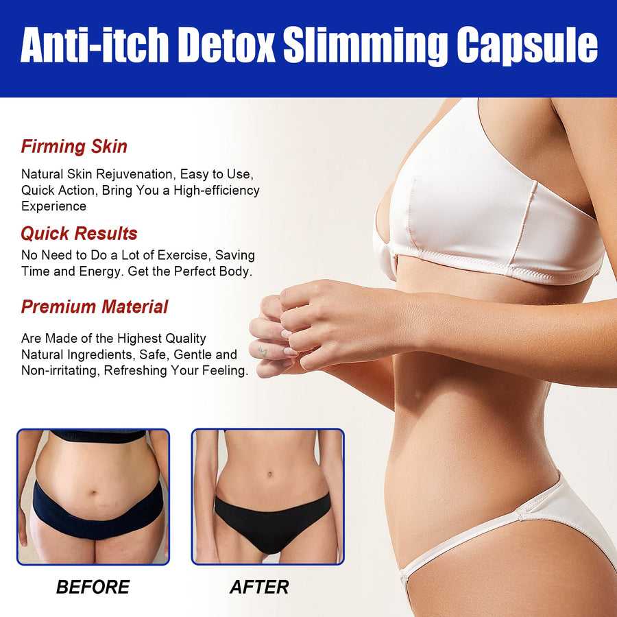 Slimming Detox Capsules for Waistline & Skin Firmness