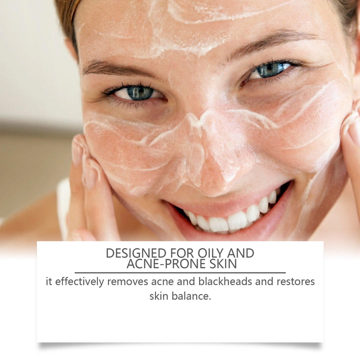 Vitamin C Foam Cleanser for Oily Acne-Prone Skin