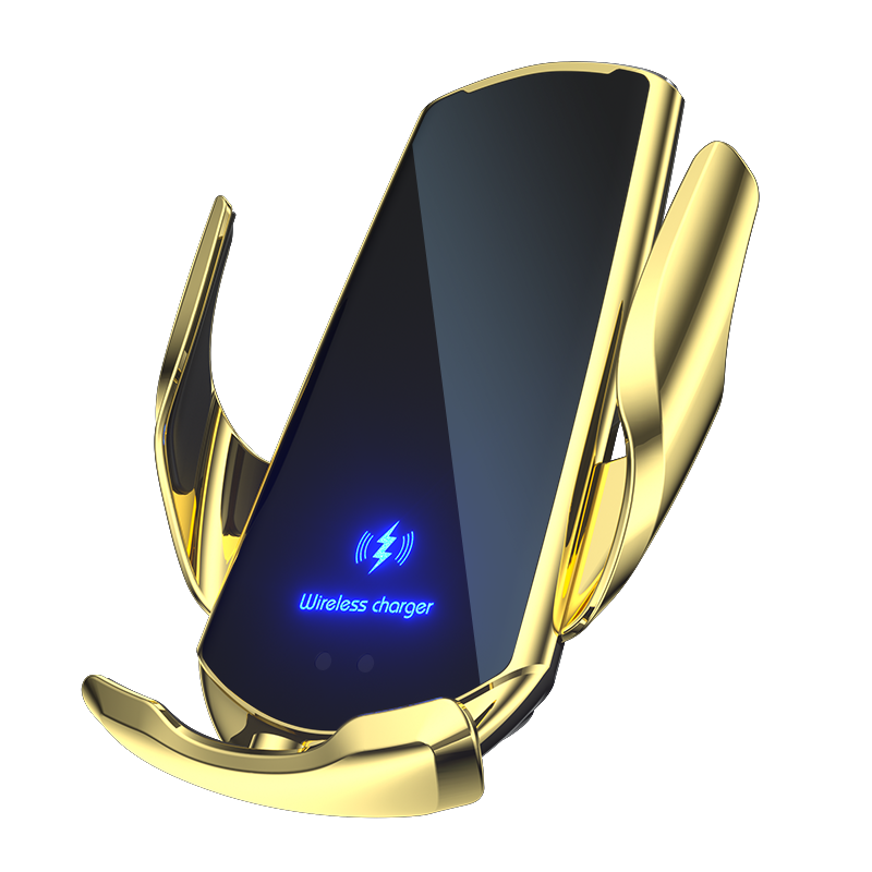 15W Auto-Clamp Wireless Car Charger Phone Mount