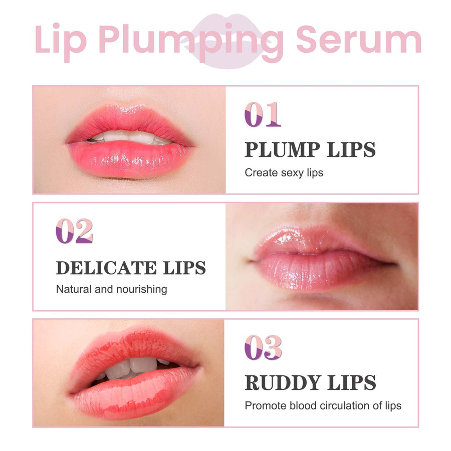 Lip Plumping Serum for Fuller, Smoother Lips