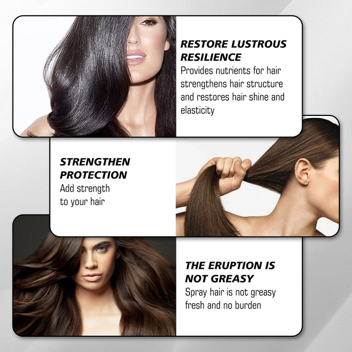 Hair Shine Spray for Dry, Damaged Hair, 120ml Treatment