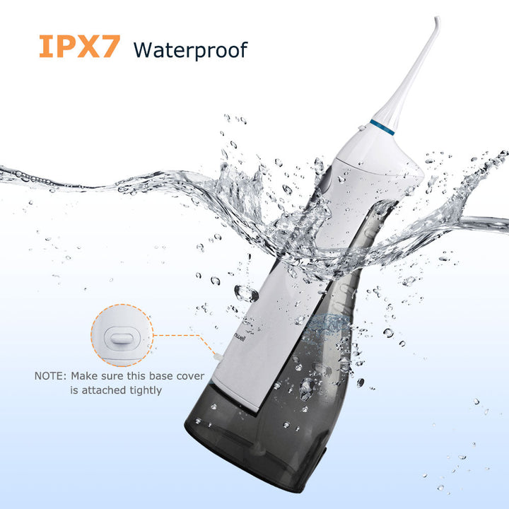 Oral Irrigator Water Flosser – 3 Modes, IPX7, USB Rechargeable