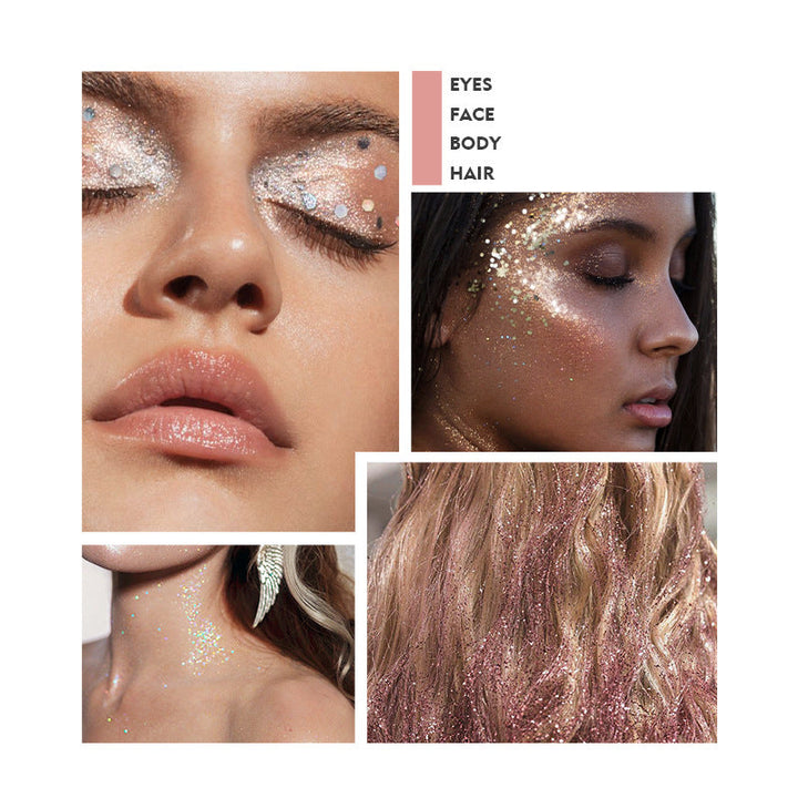 Liquid Glitter Eyeshadow for High-Flash Stage Looks