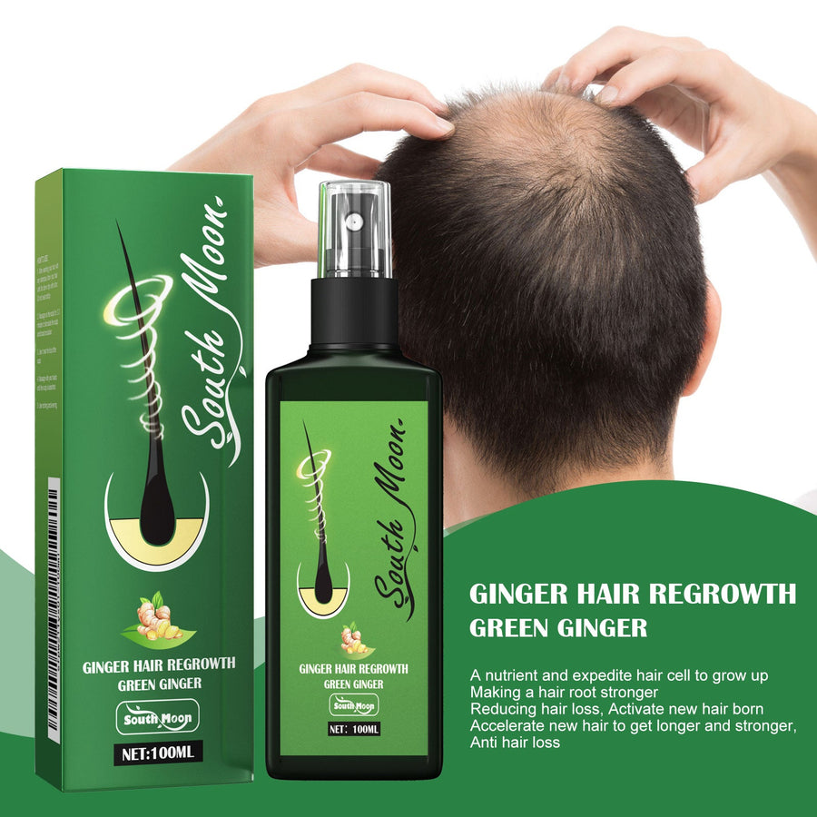 Ginger Hair Scalp Spray for Thinning-Looking Hair