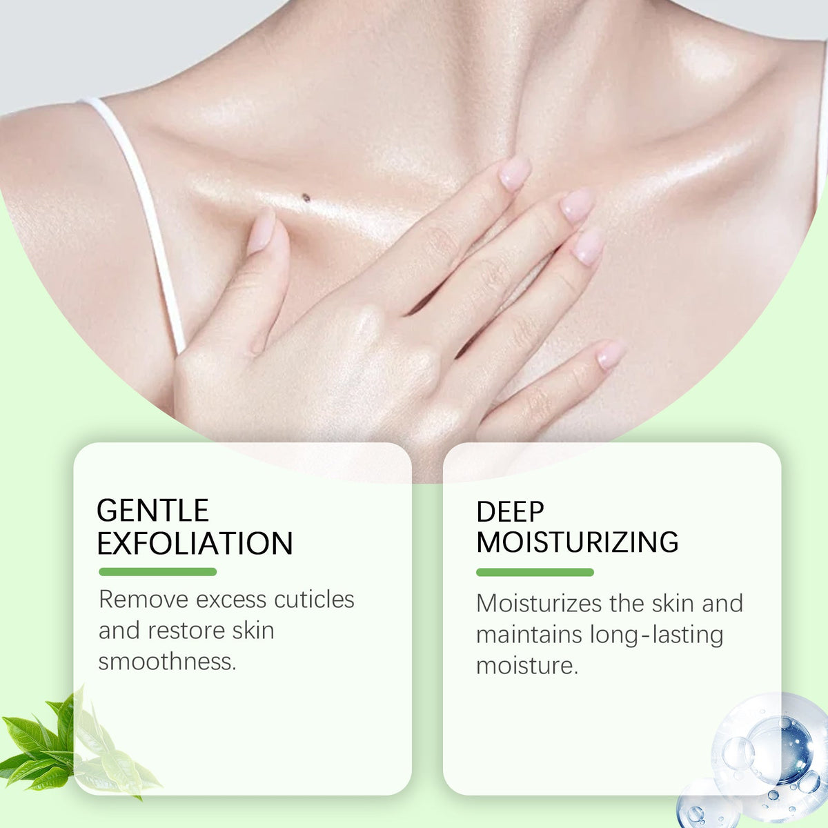 Green Tea Body Scrub for Soft, Even-Toned Skin