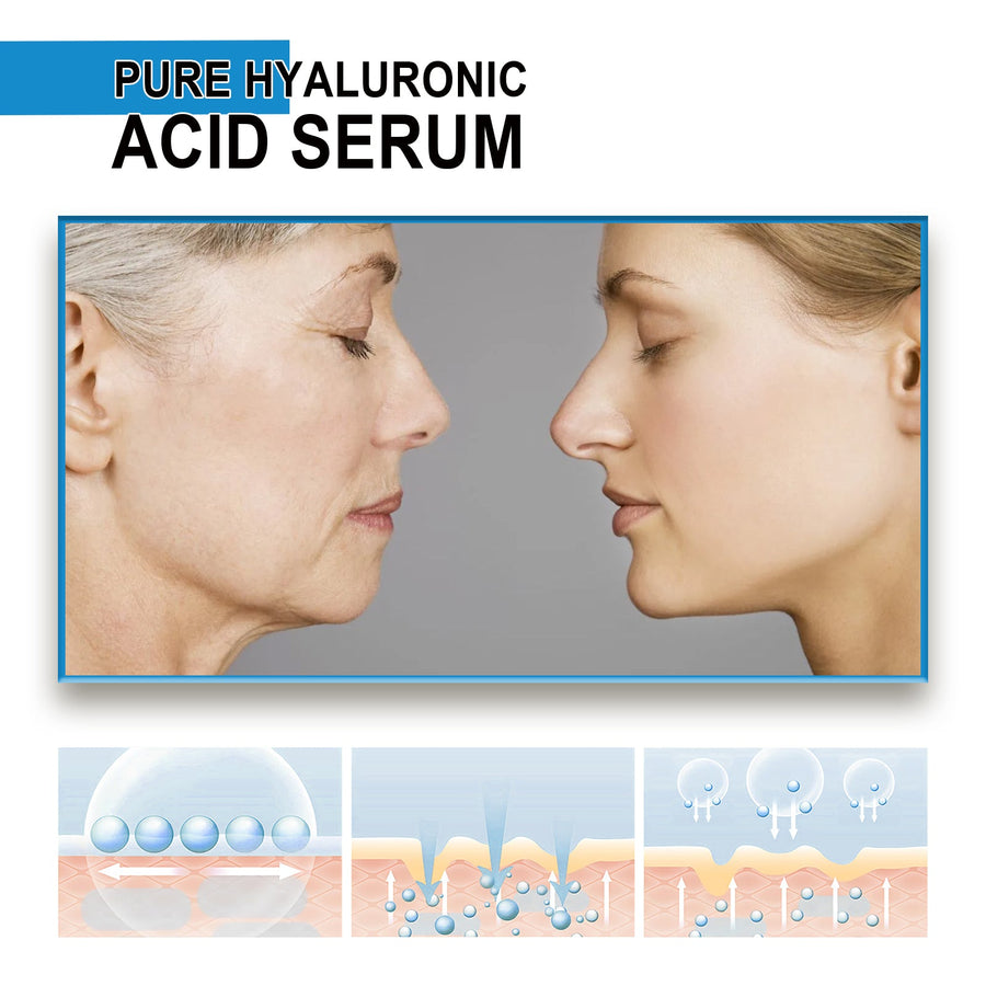 Hyaluronic Acid Serum for Smoother, Hydrated Skin