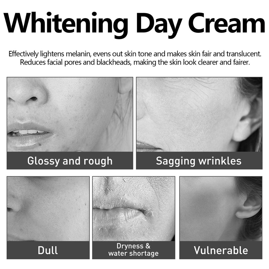 Whitening Day Cream With Arbutin & Niacinamide For Dark Spots
