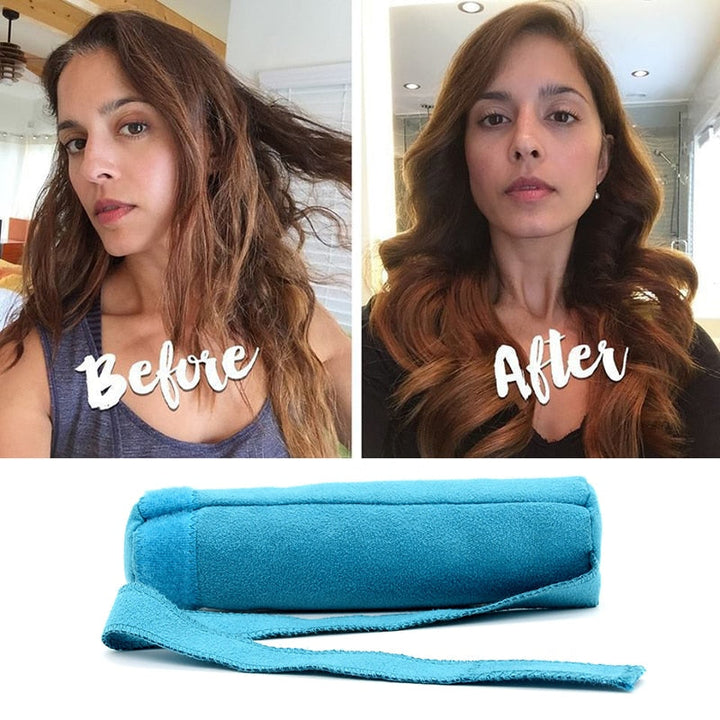 8pcs Hair Rollers Kit — Heatless Overnight Curls & Waves