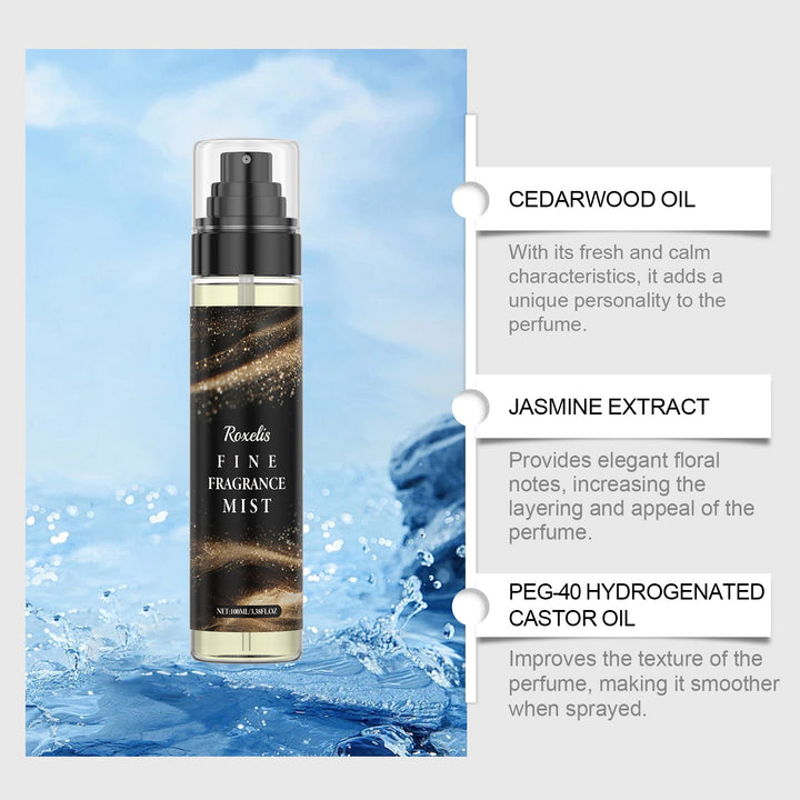 Fragrance Body Spray – Long-Lasting Fresh Scent Exudes Charm