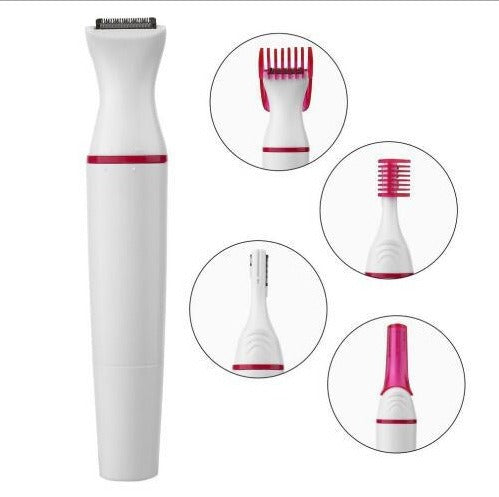 Electric Hair Trimmer: 5‑in‑1 Painless Grooming for Face