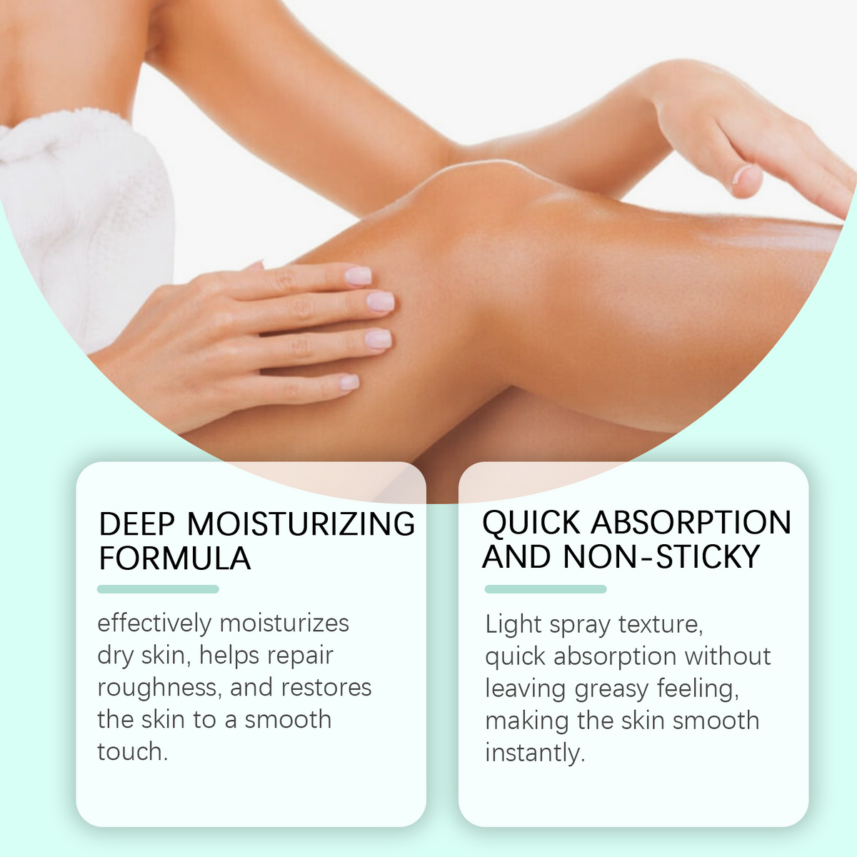 Moisturizing Body Oil Spray, Gentle Dry Skin Hydrating Body
