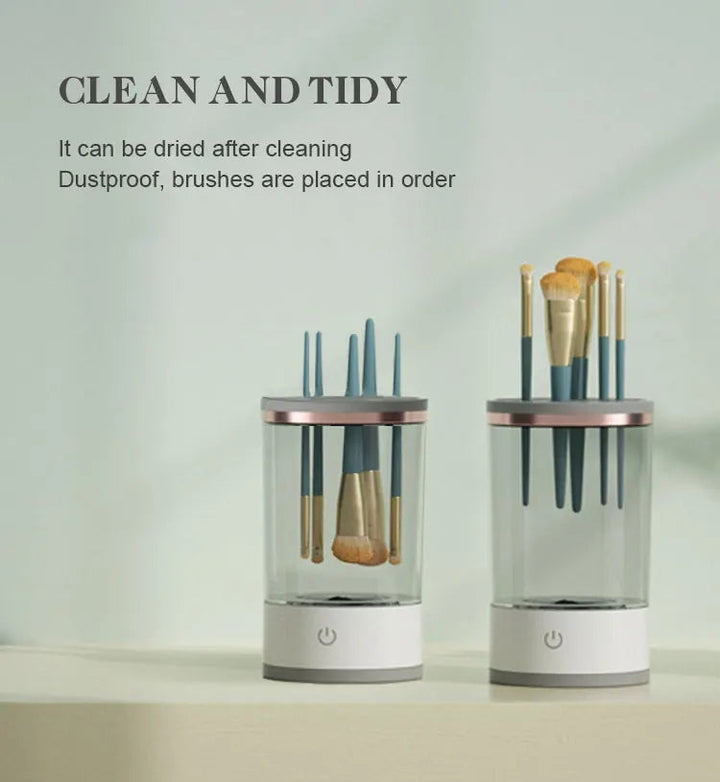 Makeup Brush Cleaner Machine — Automatic Spinning Wash