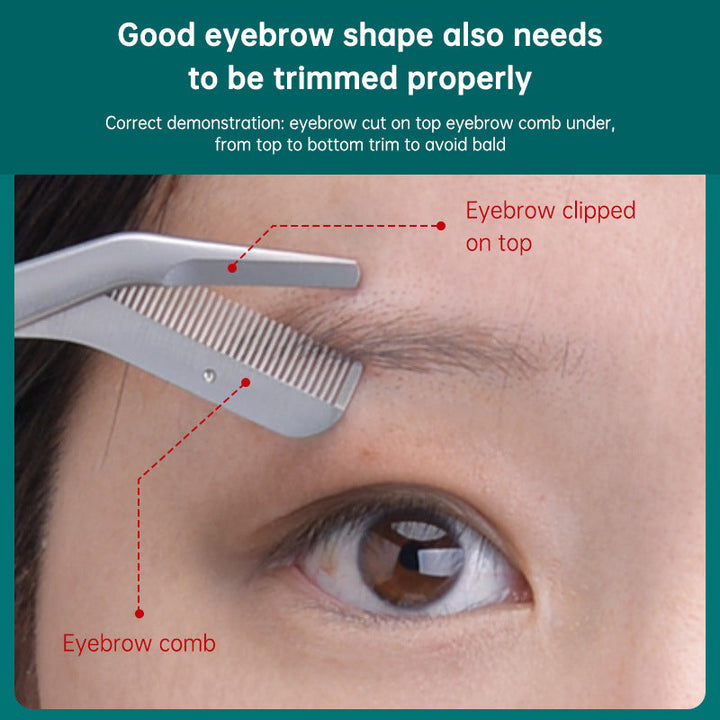 Precision Eyebrow Trimmer Scissors — Salon-Quality Brow