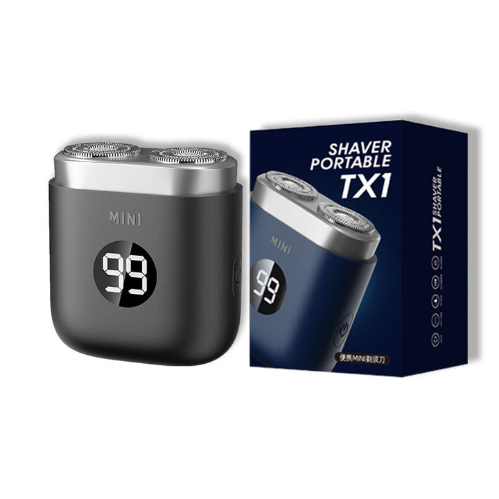 Portable Electric Shaver — Dual‑Head Travel Grooming