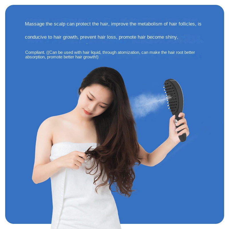 Scalp Massage Comb for Red Blue Light Hair Care Routine