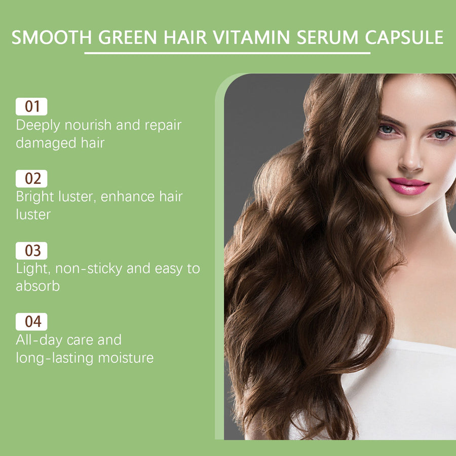 Hair Serum Capsules for Smooth, Glossy, Nourished Hair