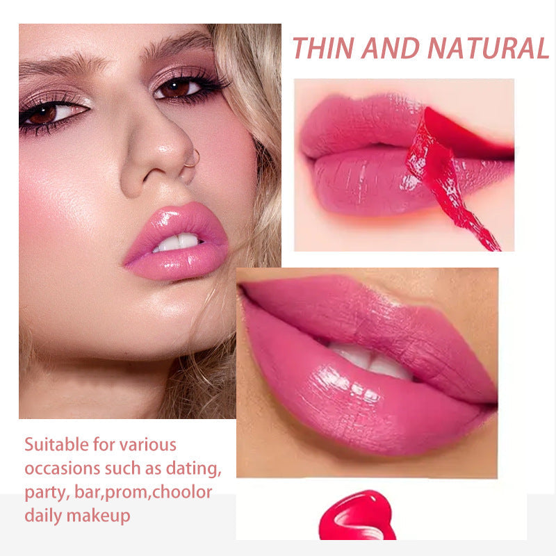 Peel-Off Lip Gloss for Long-Lasting Glossy Lip Tint
