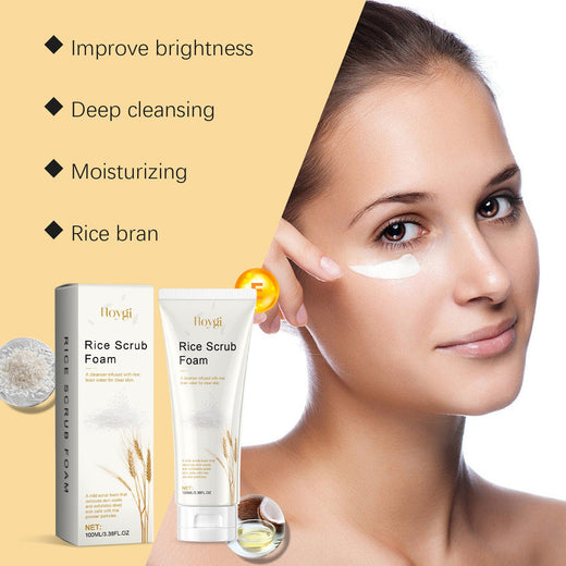 Hoygi Rice Cleanser for Brighter, Hydrated Skin