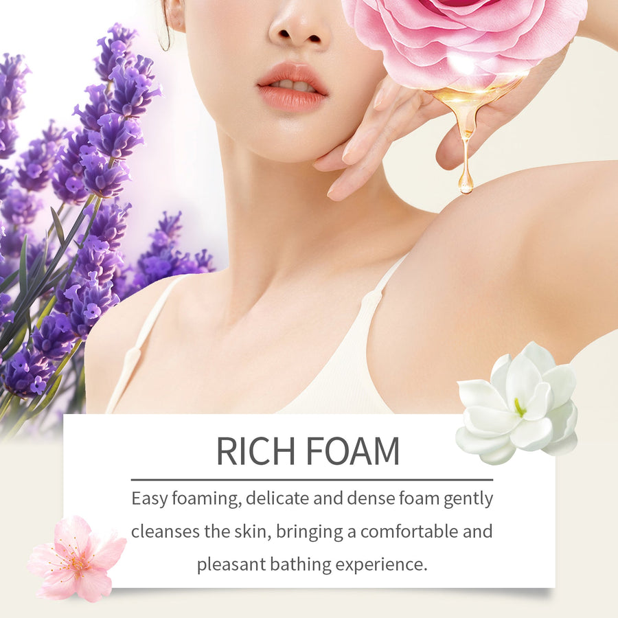 Rose Scented Body Wash for Soft, Fresh Feeling Skin