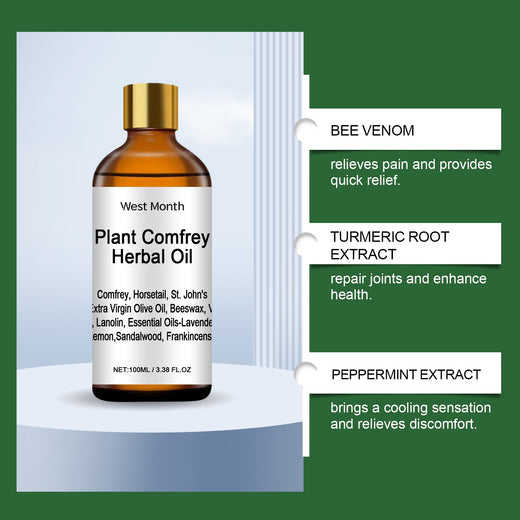 Herbal Joint Massage Oil for Stiffness & Mobility