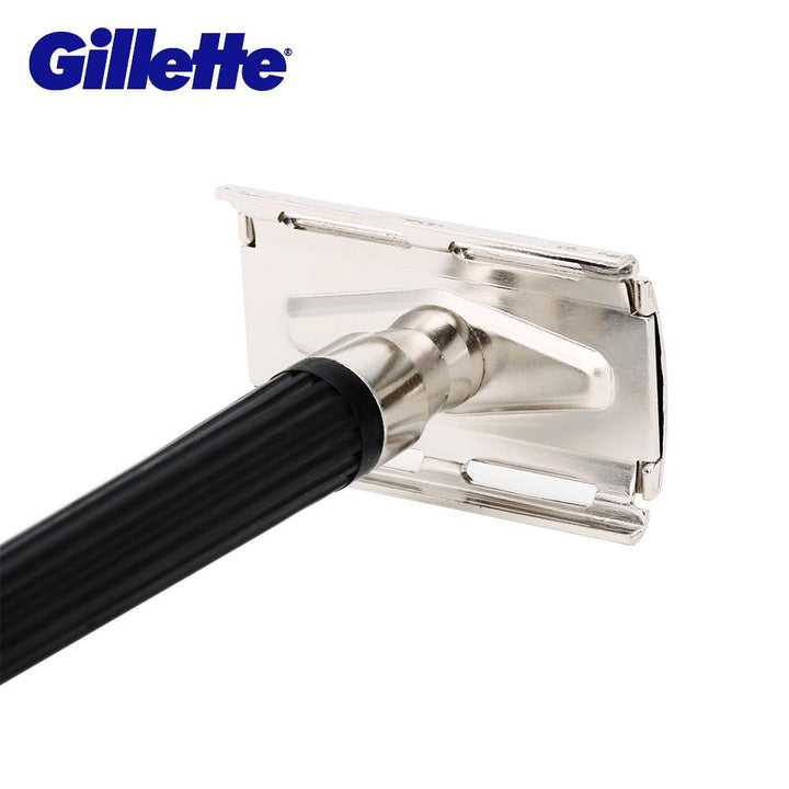Gillette Super Blue Safety Razor — Stainless Steel Double