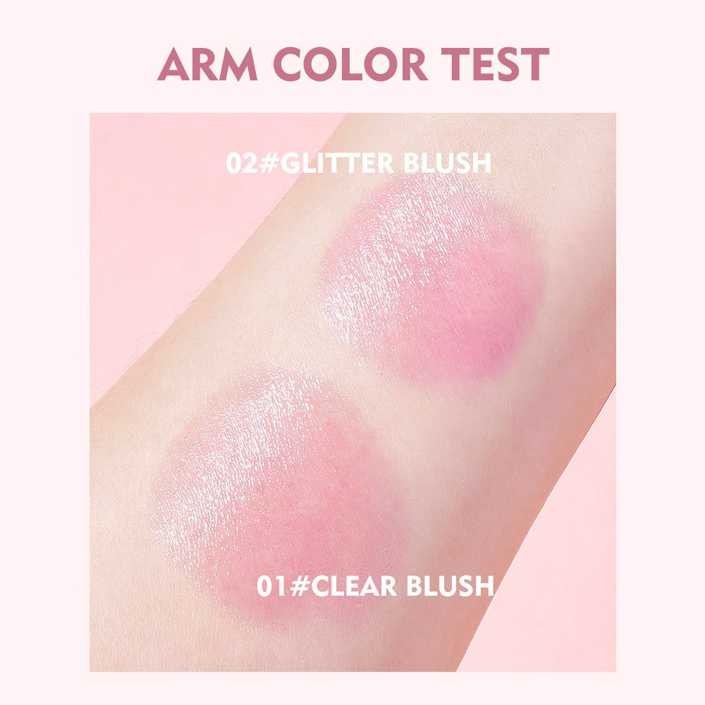 Color-Changing Gel Blush for a Natural Dewy Rosy Glow