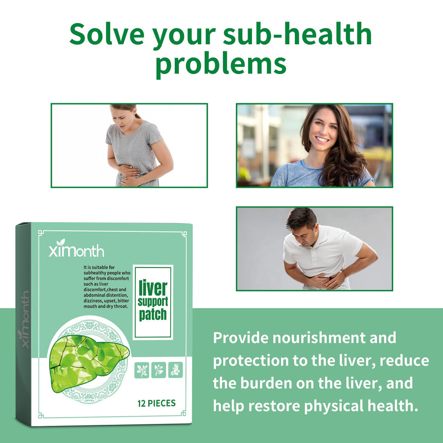 Liver Support Patch — Natural Bloating & Discomfort Relief