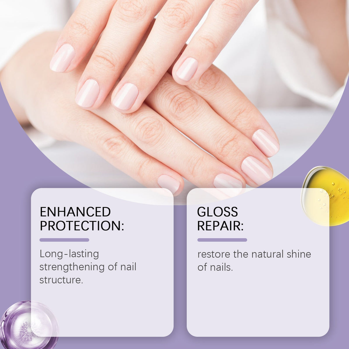 Nail Repair Essence for Brittle, Damaged Gel-Worn Nails